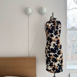 03’ Diane Von Furstenburg Silk Stretch Sheath Dress